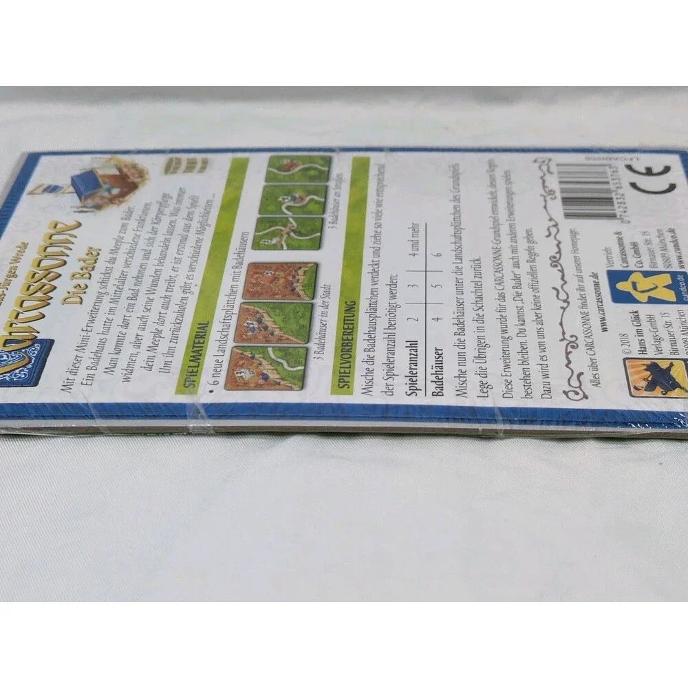 Carcassonne Die Bader Board Game Expansion